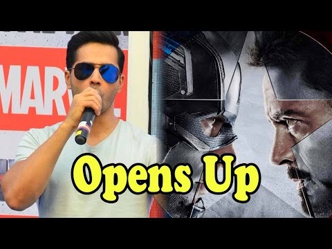 Varun Dhawan Opens Up On Chris Evans' Reaction On Captain America: Civil War Hindi Trailer!