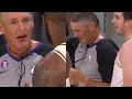 LBJ GOT ON REFS NERVES AUSTIN REEVES TELLS REF GIVE BRON A TECH LOL HAHA