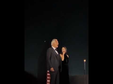Giorgia e Bocelli - Vivo Per Lei - live @ Teatro del Silenzio 19 luglio 2024 completa