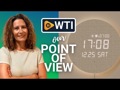 mooas Full Moon Wood Silent Wall Clocks - WTI product video review