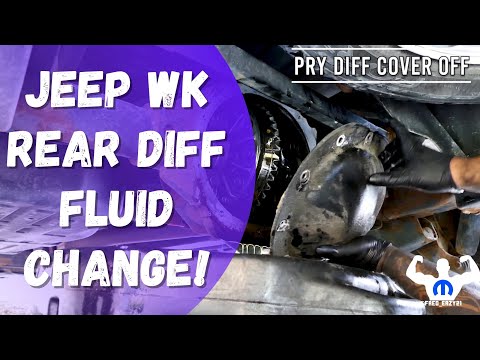 jeep grand cherokee rear differential fluid change