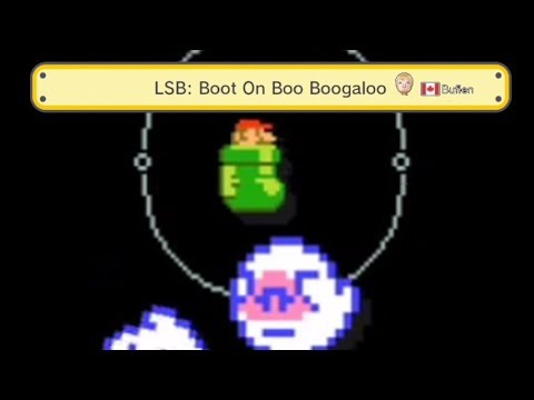 Super Mario Maker: LSB:Boot On Boo Boogaloo By: Buflen [240]