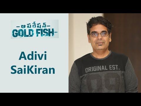 Director Sai Kiran at Operation Gold Fish Pre Release Event