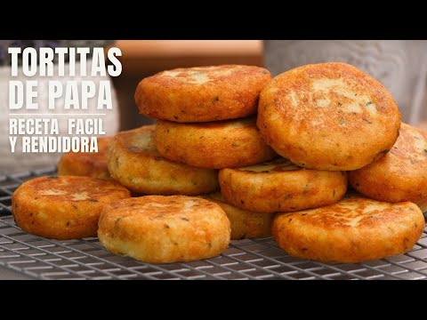 Deliciosos Medallones De Papa y Queso