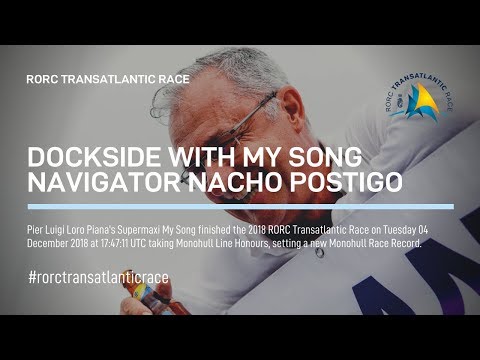 2018 RORC TRANSATLANTIC RACE NACHO POSTIGO (English)