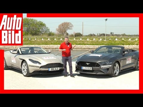 Aston Martin DB11 vs Ford Mustang (2018) Vergleich/Review/Erklärung