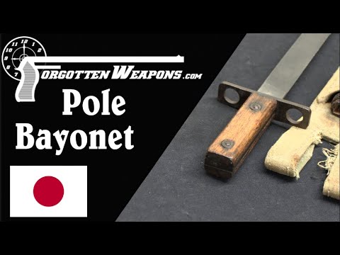 Japanese Last-Ditch Pole Spear Bayonet