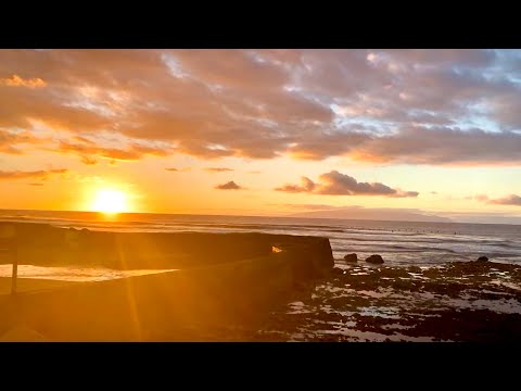 🔴LIVE: Beautiful Las Americas Sunset Stride in Tenerife in December!