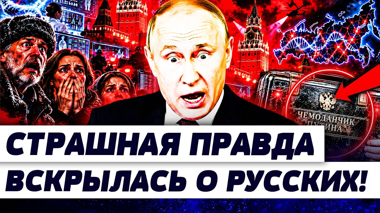 😱 ГЛАВНАЯ ОПАСНОСТЬ РАСКРЫТА! ВОТ ЧЕГО БОИТСЯ КРЕМЛЬ! ТАЙНА ДНК РУССКИХ И ПУ