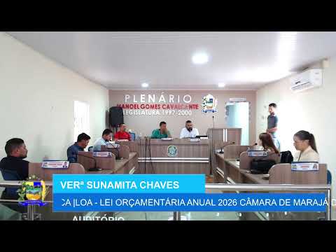 AUDIÊNCIA PÚBLICA | CÂMARA DE MARAJÁ DO SENA|29/10/2025 |