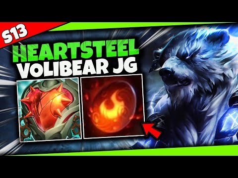 VOLIBEAR WITH HEARTSTEEL IS A BEAST JUNGLER👌 | Season 13 Volibear Jungle - League of Legends