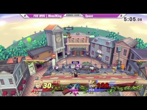 Canada Cup Gaming 2016 - Mew2King (Cloud) vs Space (Fox) - SSB4 WR3