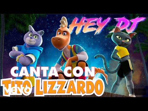 Póngale la Música - Hey DJ Cover TITO LIZZARDO & CATTY B (Sing-along)