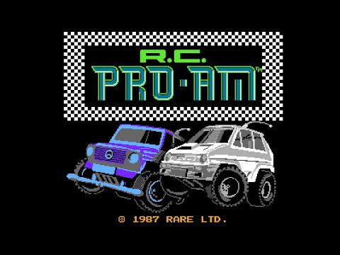 [NES] R.C. Pro-Am - All Golds