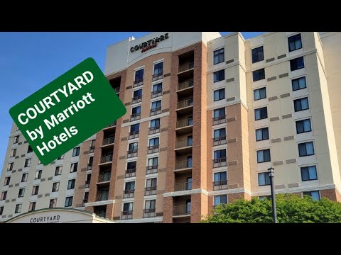 Courtyard by Marriott Tour & Review Dunn Loring Fairfax Vienna Mosaic District #metro #virginia #dc