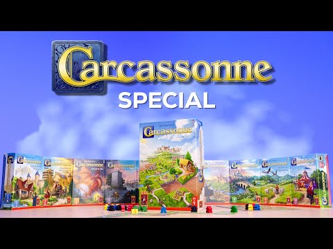 Carcassonne Special: Ontdek alle nieuwe uitbreidingen (door Bord voor je Kop) - 999 Games