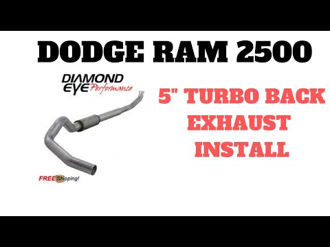 Diamond Eye Exhaust Install on a RAM 2500.