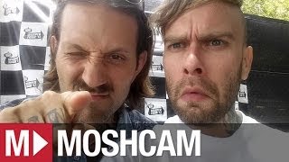 The Used talk fans, riders and drinking out of legs (at Vans Warped) | Moshcam