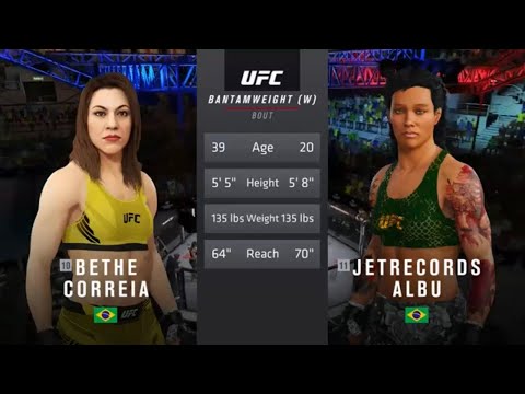 UFC 4 New 2023 Career Mode | Bantamweight Rank Fight Pt 15 Best Fight Ever