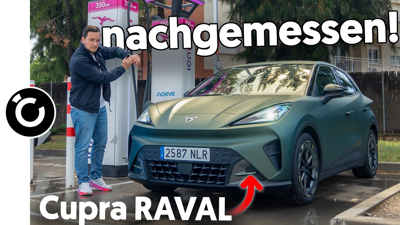 Cupra Raval Fahreindruck: Laden, Verbrauch, Reichweite, Leistung!