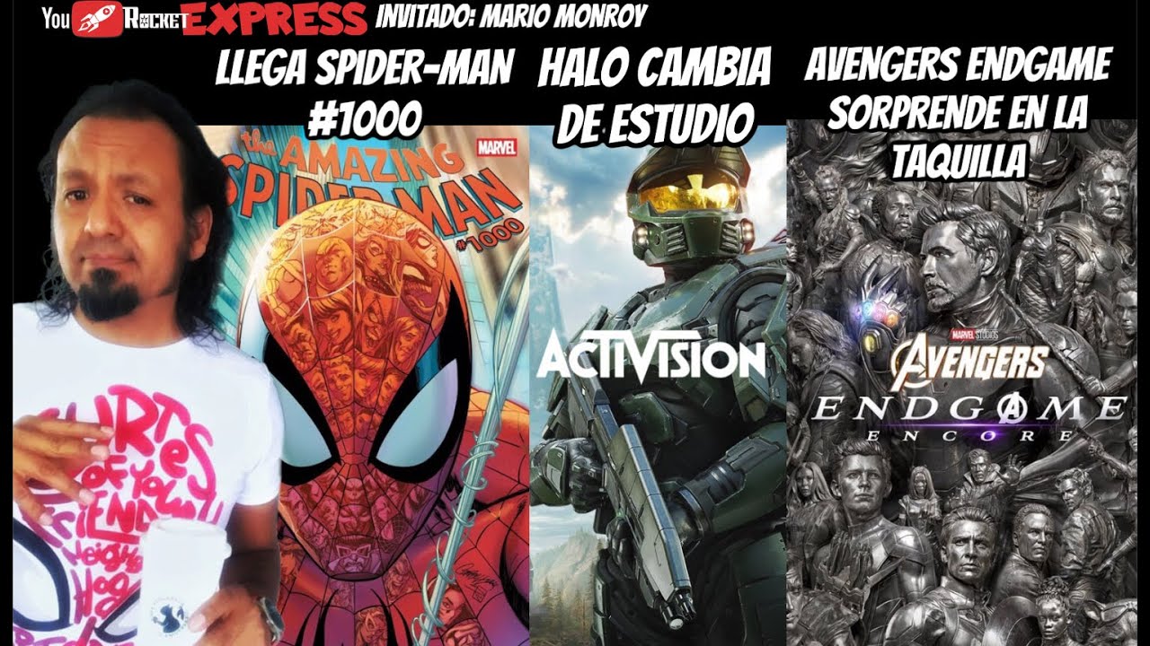 NOTICIAS Spider-man 1000, Halo cambia de Estudio, Avengers la más taquillera