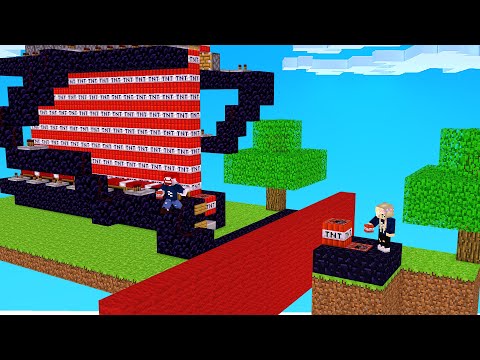 Die neue 100% TREFFER MINECRAFT TNT KANONE..