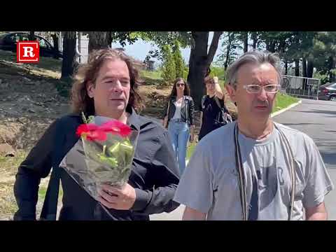 Filip Žmaher stigao na sahranu Igora Starovića