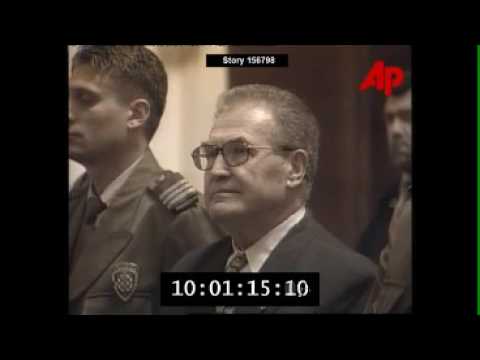 Izricanje presude Ustaškom satniku Dinku Šakiću, 05.X.1999.