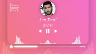 ZAYN - Sour Diesel (Official Music Video)
