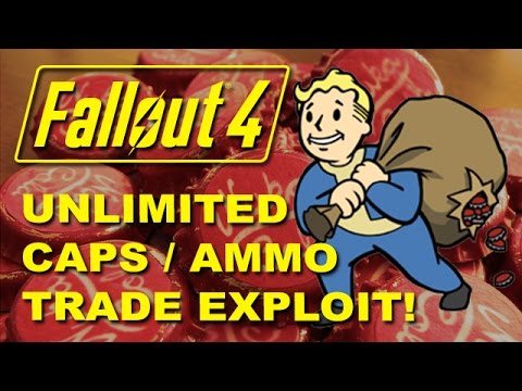 FALLOUT 4: Vendor Exploit Guide - Infinite Caps & Ammo + Buy Any Weapon / Armor (PC, Xbox, PS4)