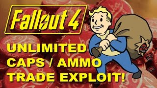 FALLOUT 4: Vendor Exploit Guide - Infinite Caps & Ammo + Buy Any Weapon / Armor (PC, Xbox, PS4)