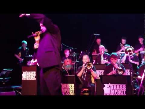 That's Life. Iain Ewing with Brass Impact. Playhouse Derry. Derry Jazz Festival 2012