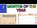 Months Of The Year Fun Learning Times Of The Year