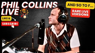 Phil Collins live : and so to f... live (Brand x), rare live versions
