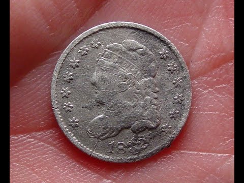 1832 Capped Bust Half Dime Metal Detecting with my E-trac!