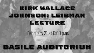 The Jordan H. and Joan R. Leibman Forum on the Legal and Business Environment of Art - Kirk Johnson