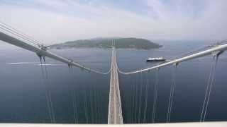 preview picture of video 'Akashi-Kaikyo Bridge World ~ 神戶明石大橋登頂'