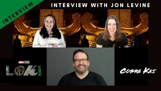 INTERVIEW: Jon Levine on Marvel's Loki, Cobra Kai, and More! video