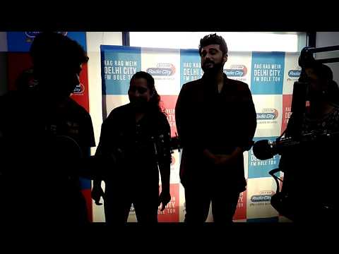 Vipul Agrawal Performing Live with Arjun Kapoor at Radio City 91.1 FM for Promo of Mubarkaan