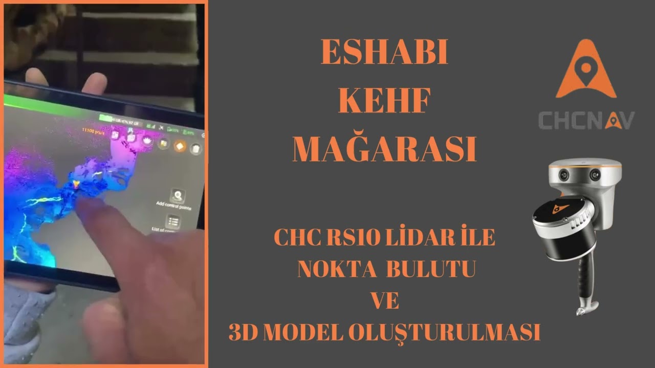 Eshabı Kehf Mağarası - 3D Model Oluşturulması