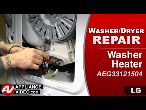 LG Washer Dryer Combo unit - Washer Heater - Diagnostic & Repair