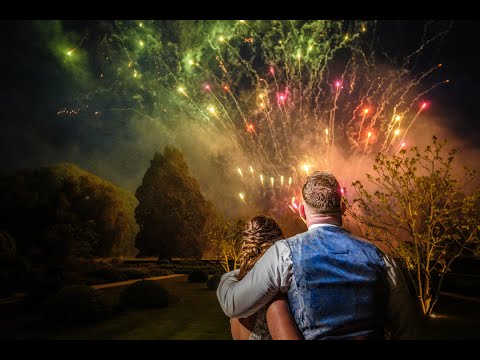 Optimum Fireworks - Wedding Pyromusical at Middleton Lodge