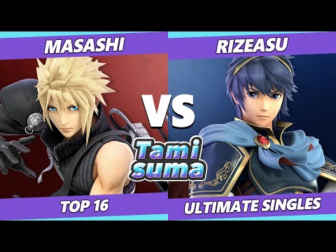 TAMISUMA 173 SSBU - Masashi (Cloud) Vs. Rizeasu (Marth) Smash Ultimate Top 16