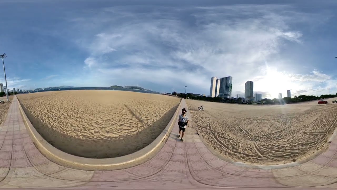Nha Trang Beach , Nha Trang , Vietnam 360VR Ep03 : Wheelwego360°