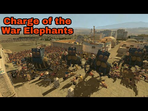 War Elephant Satisfying Rear Charge - Total War Rome 2