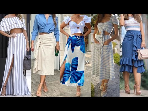 LOOKS MUY FEMENINOS y ELEGANTES con TENDENCIAS DE MODA PRIMAVERA VERANO 2024