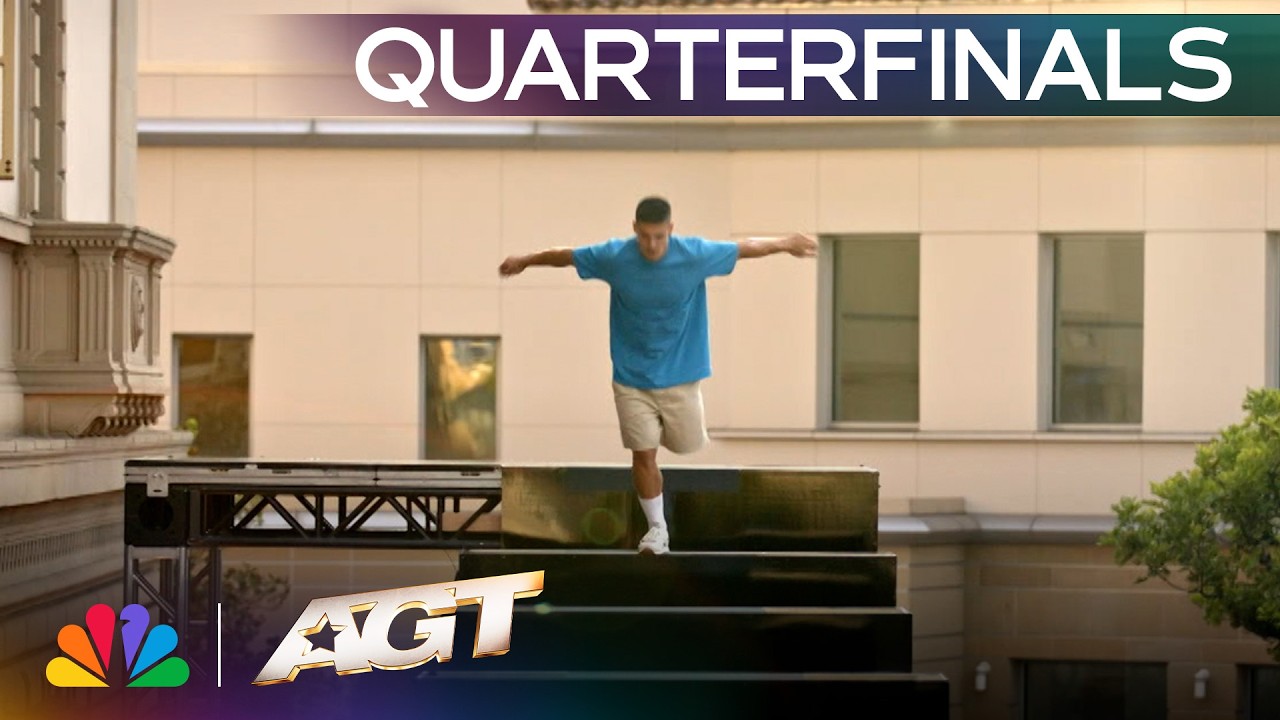 Rubén Roldán’s EPIC Parkour Takes Over The Entire AGT Theater! | Quarterfinals | AGT 2026