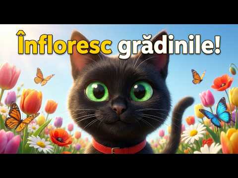 Infloresc gradinile -Anabella și Primăvara 🌸 | Cântec pentru Copii | Miau Miau Pisicuța |