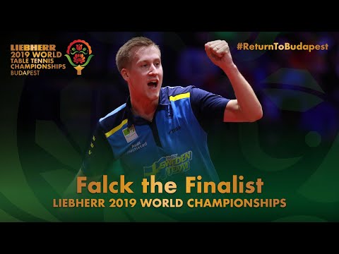 Mattias Falck the Finalist | 2019 World Table Tennis Championships - Budapest