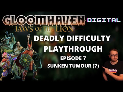 Gloomhaven Jaws of the Lion DLC playthrough - Ep 7 - Sunken Tumour